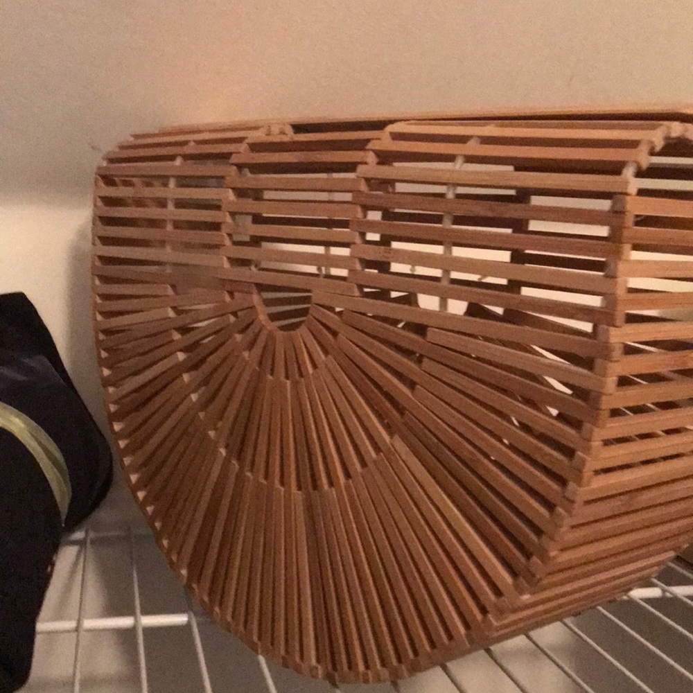 NEW CULT GAIA bamboo arch bag